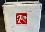 7up Soda Pop Progress Refrigerator Co Metal Ice Chest Cooler W/ Insert