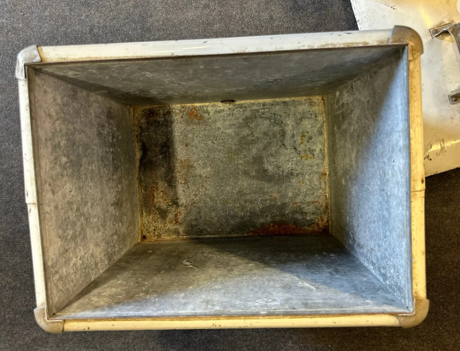 7up Soda Pop Progress Refrigerator Co Metal Ice Chest Cooler W/ Insert