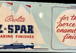 Brolite Z-Spar Marine Finishes “For That Porcelain Enamel-Like Finish” Embossed SST Sign