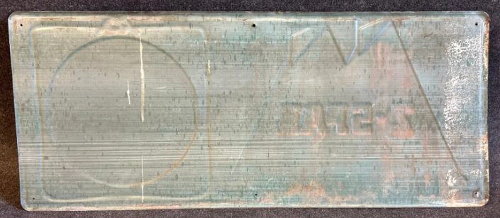 Brolite Z-Spar Marine Finishes “For That Porcelain Enamel-Like Finish” Embossed SST Sign