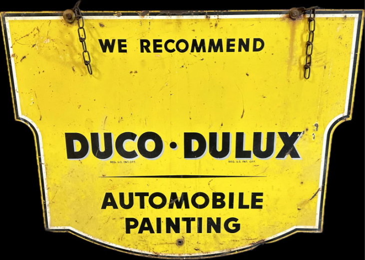 Duco-Dulex Automobile Painting DST Hanging Sign