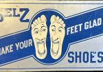 Selz Shoes “Make Your Feet Glad” DST Sign