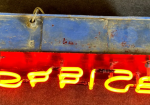 Industrial “Office” Working Neon Sign Metal Can