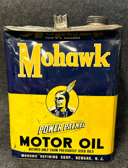 Mohawk Power Packed Motor Oil Two Gallon SST Oil Can