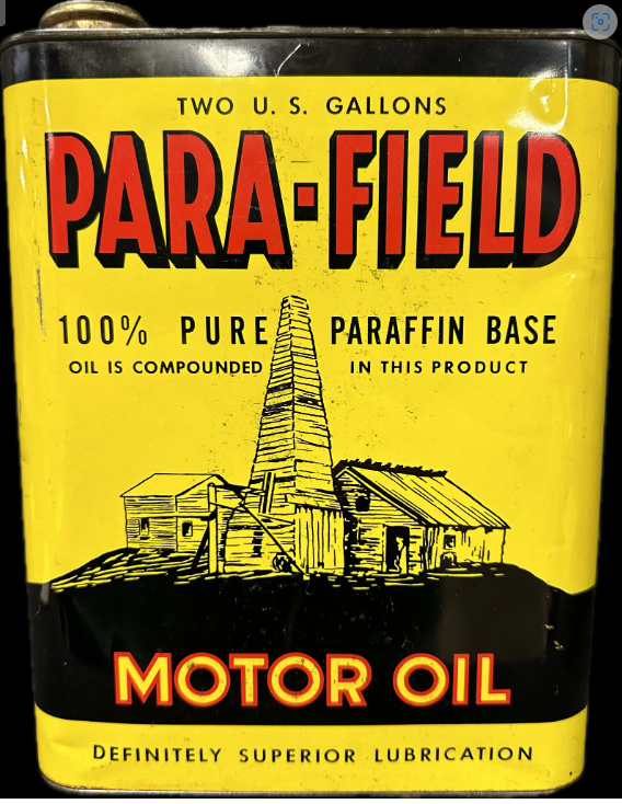 Para-Field 100% Pure Paraffin 2 Gallon Motor Oil SST Can