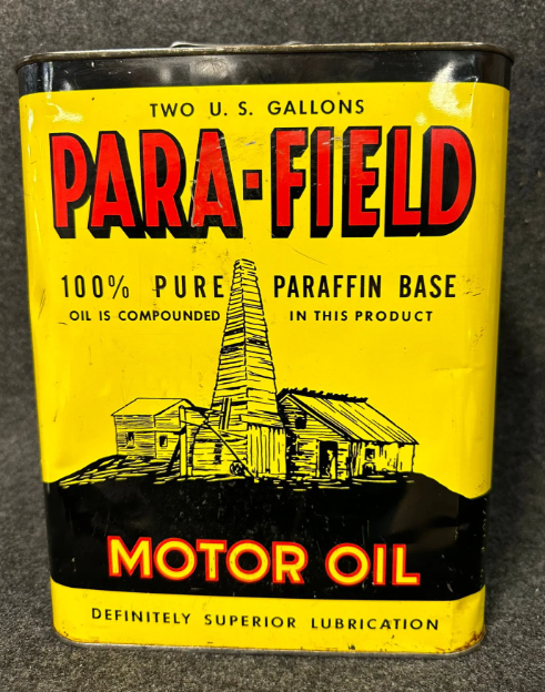 Para-Field 100% Pure Paraffin 2 Gallon Motor Oil SST Can