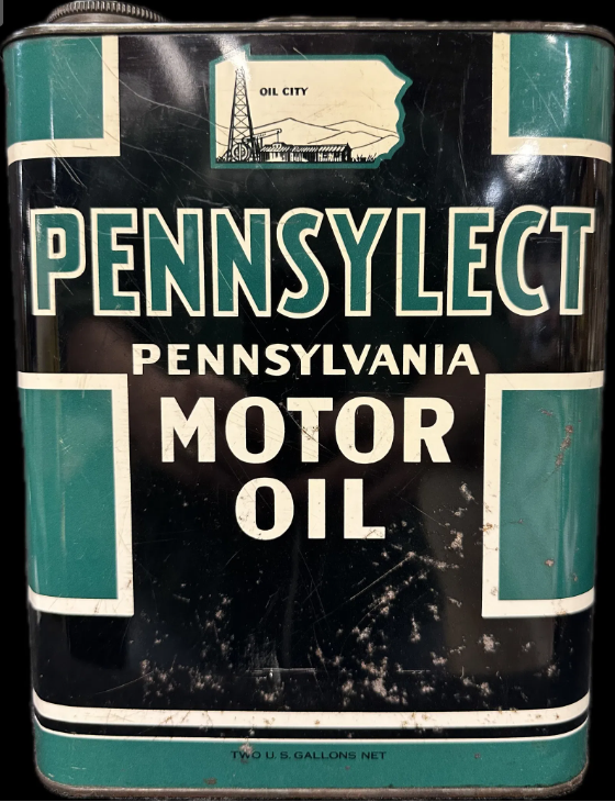 Pennsylect Pennsylvania 2 Gallon Motor Oil SST Can