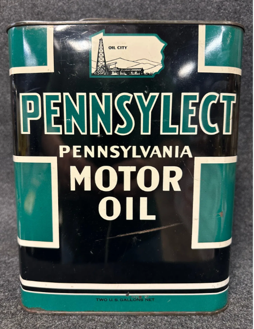 Pennsylect Pennsylvania 2 Gallon Motor Oil SST Can