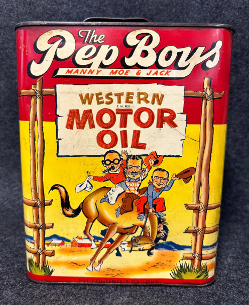The Pep Boys Western Motor Oil 2 Gallon SST Can
