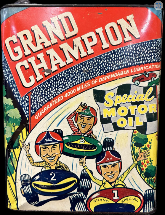 Grand Champion Special Motor Oil 2 Gallon SST Can