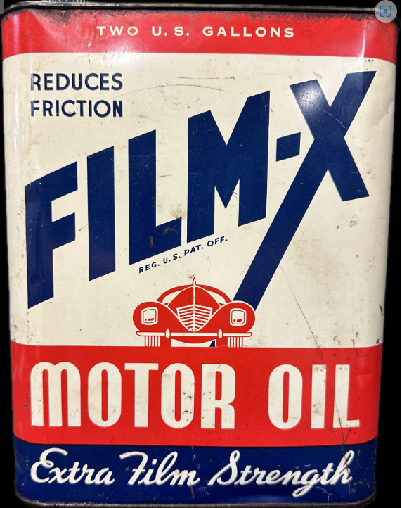 FILM-X Extra Strength 2 Gallon Motor Oil SST Can