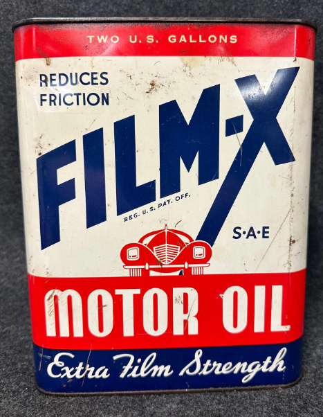 FILM-X Extra Strength 2 Gallon Motor Oil SST Can