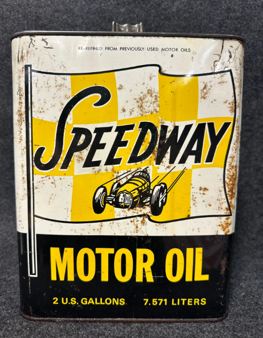 Speedway 2 Gallon Motor Oil SST Can
