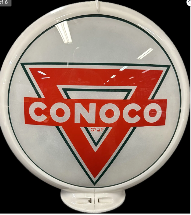 Conoco Complete 13.5″ Gas Pump Globe