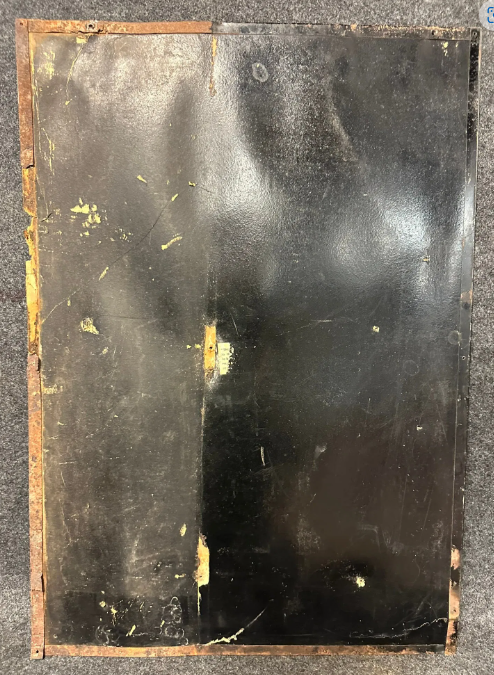 High Test Quaker Anti-Freeze 1920s Kemper Thomas Cardboard Sign