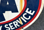 West Penn Motor Club DSP AAA Emergency Service Sign