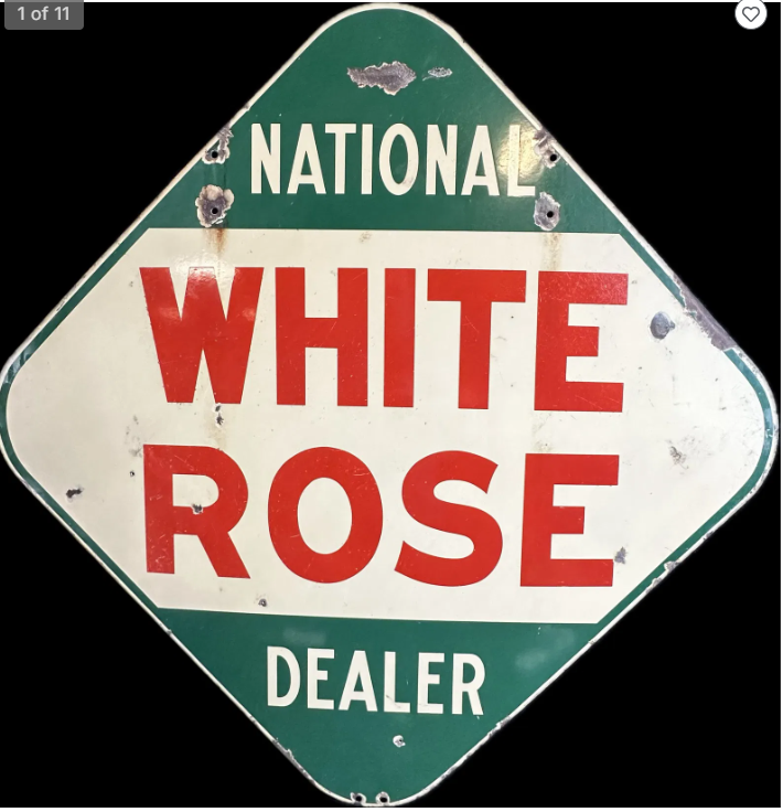 White Rose National Dealer DSP Sign