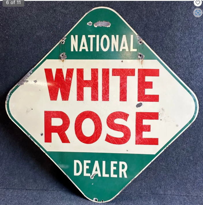 White Rose National Dealer DSP Sign