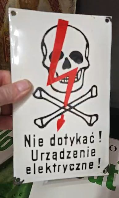 Danger Sign SSP Foreign