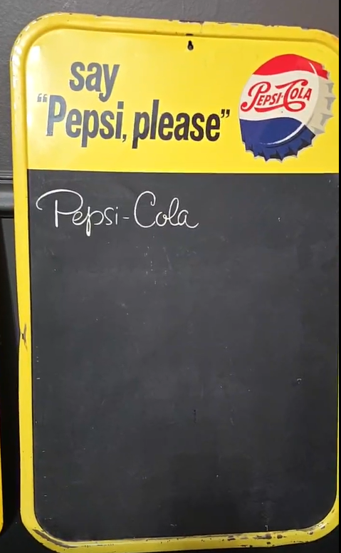 Two Pepsi SST Menu Boards