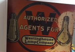 Authorized Agents for Westinghouse Lamp Company DST Flange Sign