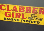 Clabber Girl Baking Powder DST Sign