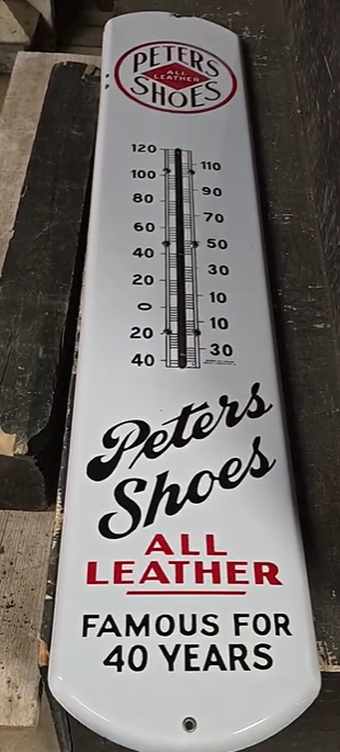 Peters Shoes All Leather SSP Tube Thermometer