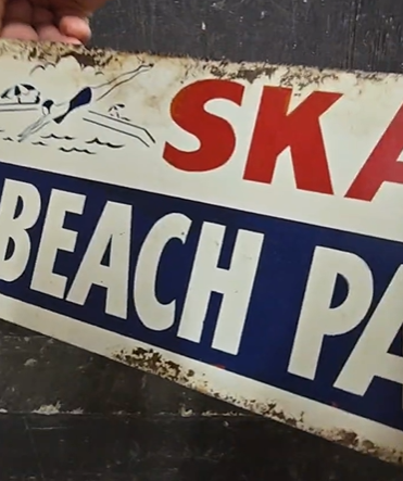 Swim Skate Willow Beach Park SST Sign
