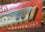 M. Hohner Harmonicas SST Embossed Sign