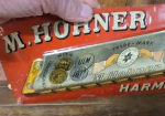 M. Hohner Harmonicas SST Embossed Sign