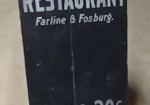 Arcade Restaurant Meals 20 Cents Wood Two-Sided Sidewalk Sign