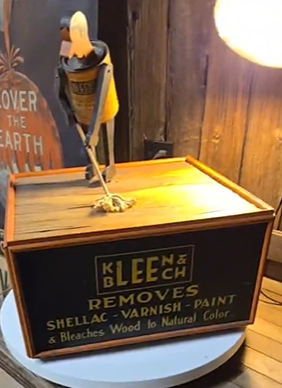 Kleen & Bleech Renovate Your Floors Mechanical Display