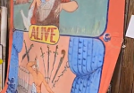 Alive Circus Sideshow Canvas Banner