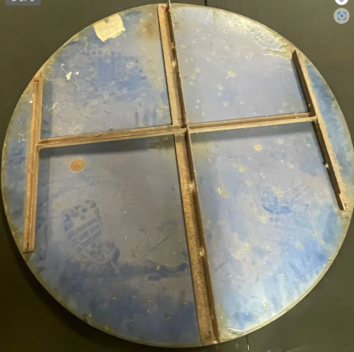 OK Used Cars 1950s SSP Chevy 36 Inch Sign