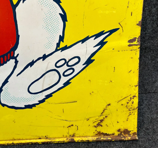 ICEE Coldest Drink In Town Slurpee Two-Piece DST Swinger Sign