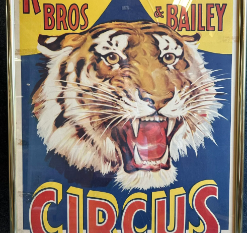 Ringling Bros And Barnum & Bailey Circus Framed Poster