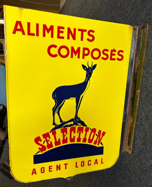 Aliments Composes Selection Austrian DSP Flange Sign