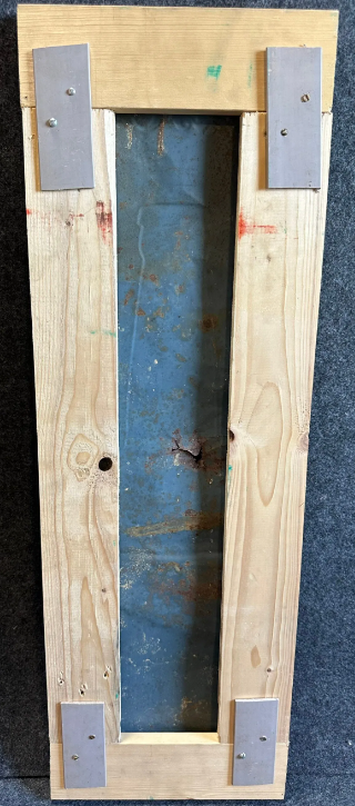 Falls City Embossed Hi Bru Beer SST Sign