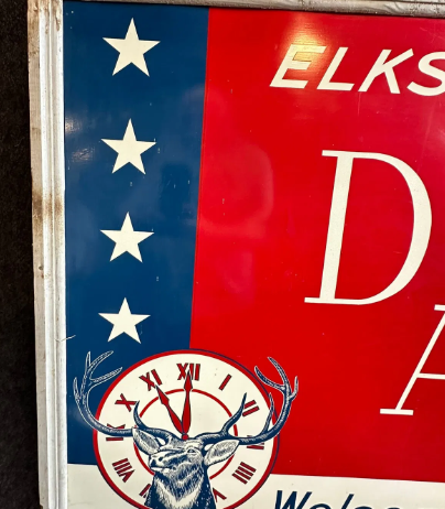 Elks Drive Safely Defend America Welcome to Nebraska City SST Sign