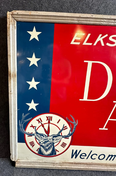 Elks Drive Safely Defend America Welcome to Nebraska City SST Sign