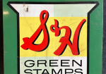 S&H Green Stamps DST Hanging Advertising Sign