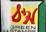 S&H Green Stamps DST Hanging Advertising Sign