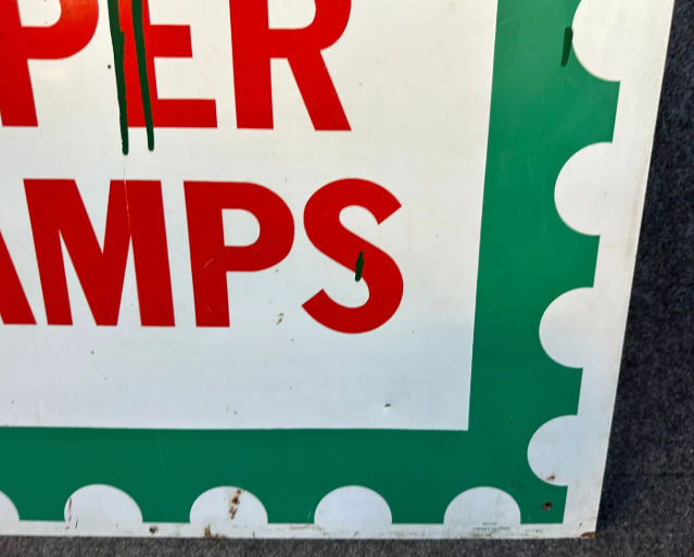 We Give Super Stamps DST Sign