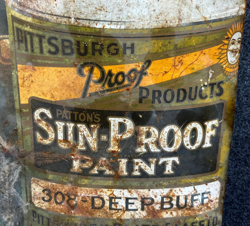 Self-Framed Patton Sun-Proof Paints SST (1/2) Sign