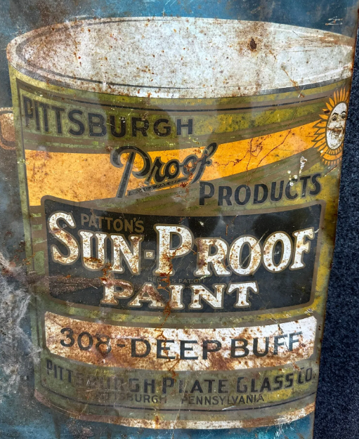Self-Framed Patton Sun-Proof Paints SST (1/2) Sign