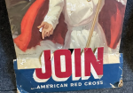 American Red Cross Cardboard Easel Back Recruitment Signs