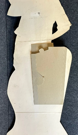 It’s Kodak Film Time Cardboard Easelback Lifesize Woman Sign