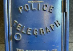 Cast Iron Gamewell Police Telegraph Call Box