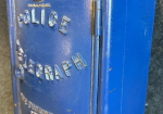 Cast Iron Gamewell Police Telegraph Call Box