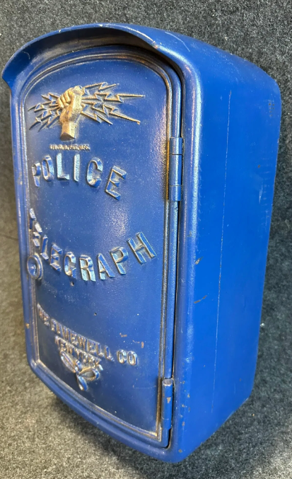 Cast Iron Gamewell Police Telegraph Call Box